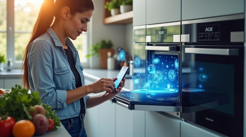 Smart køkken med 5G-forbindelse